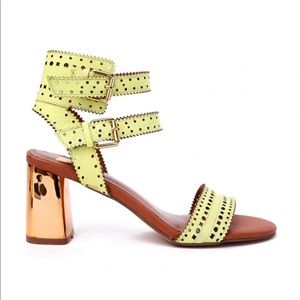 Dolce Vita Laser Cut Leather “Elka” Sandals